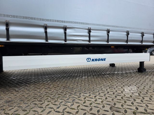 Open semitrailer with tarp KRONE SZ