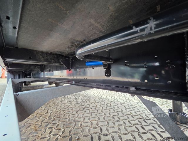 Open semitrailer with tarp KRONE SZ