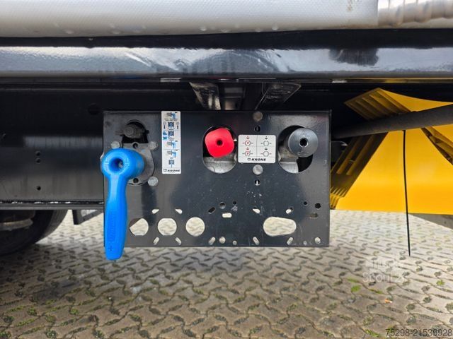 Open semitrailer with tarp KRONE SZ