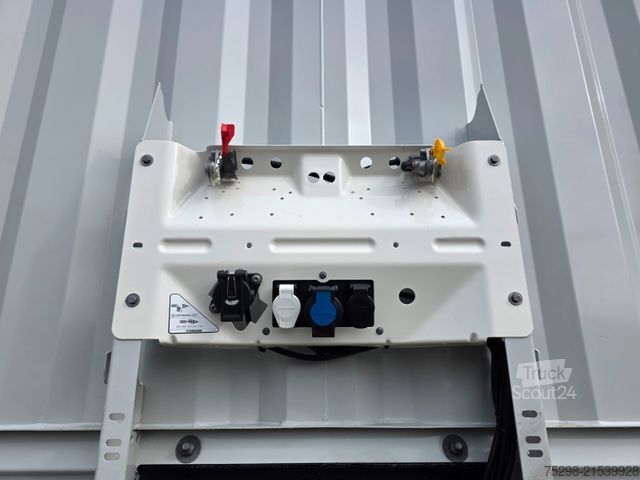 Open semitrailer with tarp KRONE SZ