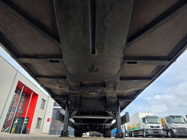 Open semitrailer with tarp KRONE SZ