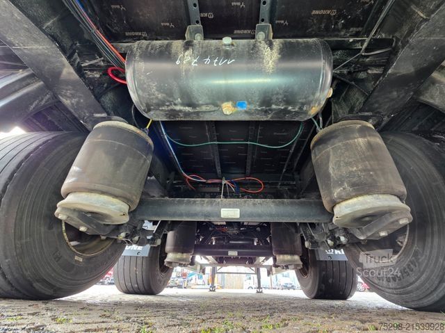 Open semitrailer with tarp KRONE SZ