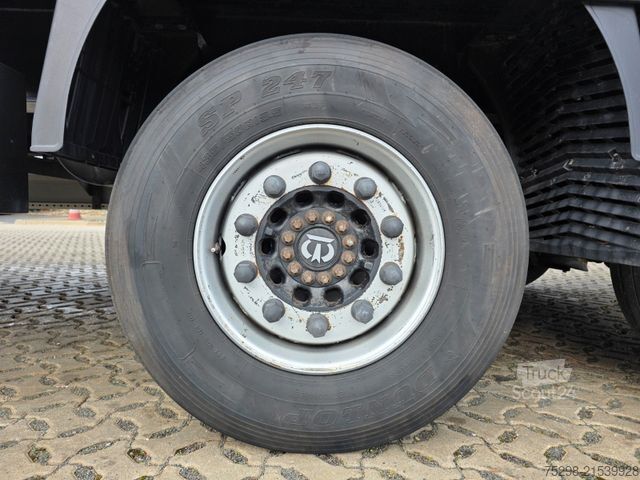 Open semitrailer with tarp KRONE SZ