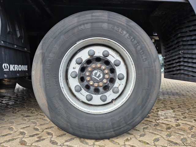 Open semitrailer with tarp KRONE SZ