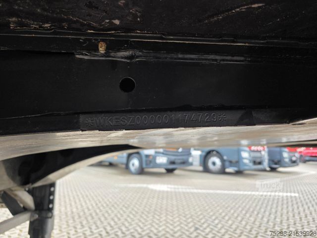 Open semitrailer with tarp KRONE SZ