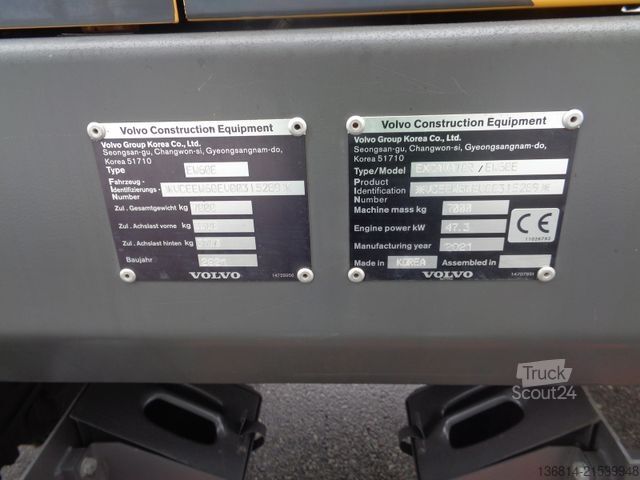 Koparka kołowa VOLVO EW60E Powertilt + Löffelpaket