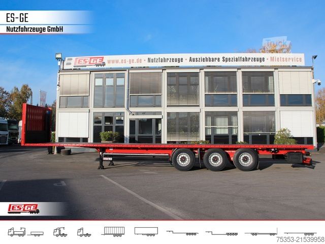 Working platform semitrailer KÖGEL Multi Chassis. verstärkt, Rungen