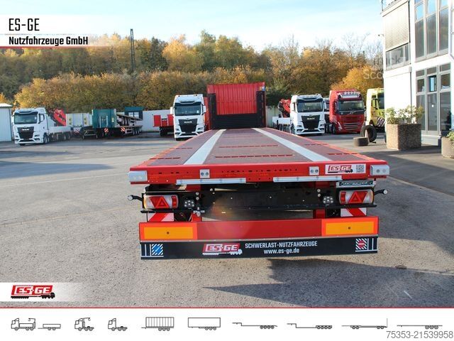 Working platform semitrailer KÖGEL Multi Chassis. verstärkt, Rungen