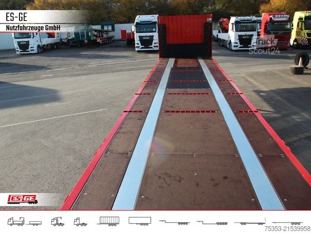 Working platform semitrailer KÖGEL Multi Chassis. verstärkt, Rungen