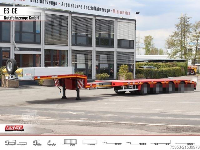 Низкорамный полуприцеп FAYMONVILLE MAX Trailer MAX100 Semi-Tieflader