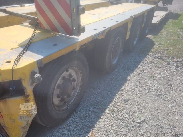 Низкорамный полуприцеп GOLDHOFER STZ-VH6-65, 2+4, TELESKOP, DOLLY