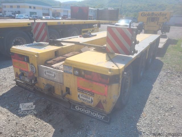 Низкорамный полуприцеп GOLDHOFER STZ-VH6-65, 2+4, TELESKOP, DOLLY