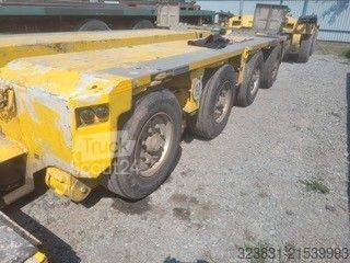 Низкорамный полуприцеп GOLDHOFER STZ-VH6-65, 2+4, TELESKOP, DOLLY