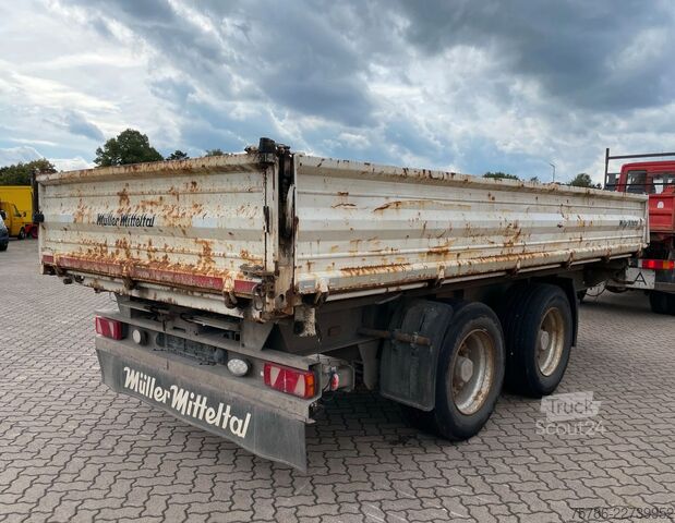Remolque volquete trilateral MÜLLER-MITTELTAL KA-TA-RT 18 / 5.5m Drei-Seiten-Kipper/ NL 13.6t