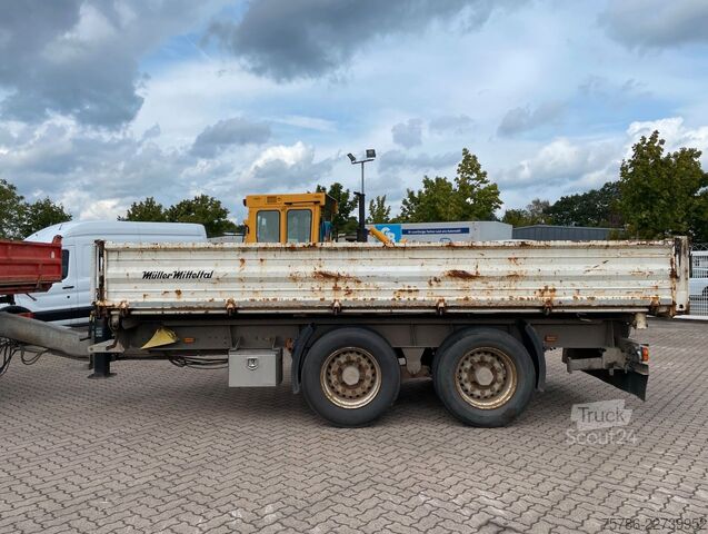 Remolque volquete trilateral MÜLLER-MITTELTAL KA-TA-RT 18 / 5.5m Drei-Seiten-Kipper/ NL 13.6t