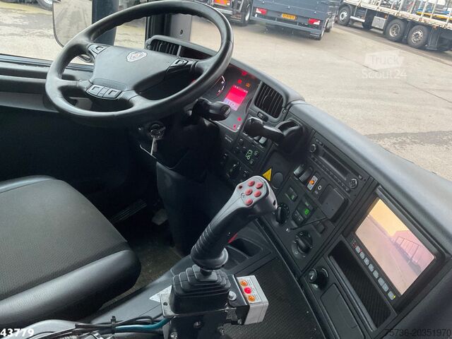 Haakarmsysteem Scania P 360 8x2 Hiab 21 Tonmeter laadkraan