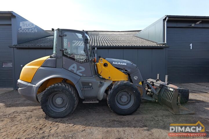 Nakladalnik Ahlmann AZ75 Palletvorken - puinriekbak - Nokian banden...