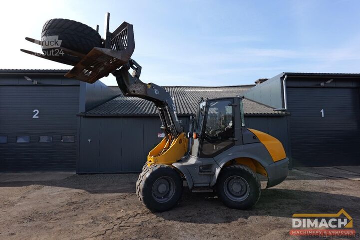 Nakladalnik Ahlmann AZ75 Palletvorken - puinriekbak - Nokian banden...