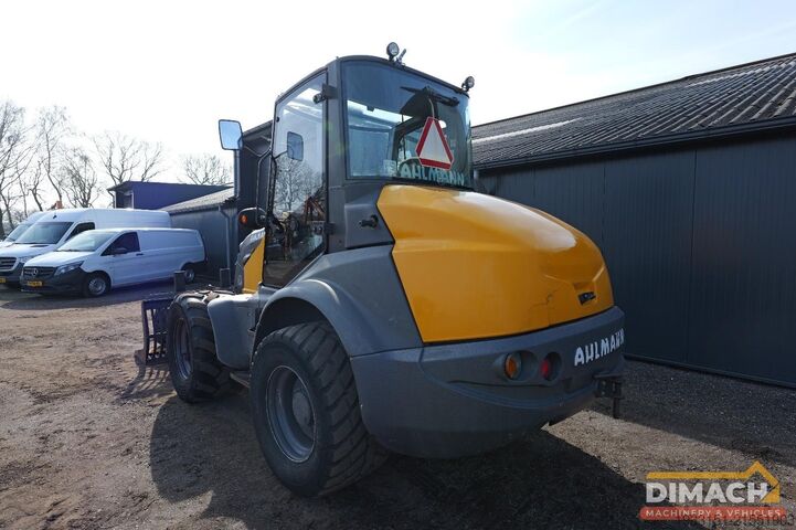 Nakladalnik Ahlmann AZ75 Palletvorken - puinriekbak - Nokian banden...