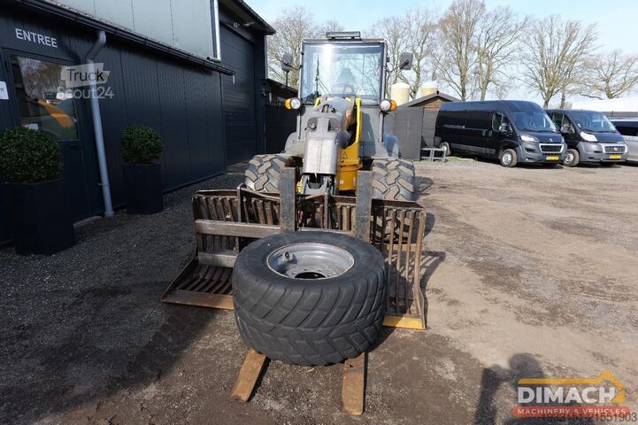 Nakladalnik Ahlmann AZ75 Palletvorken - puinriekbak - Nokian banden...