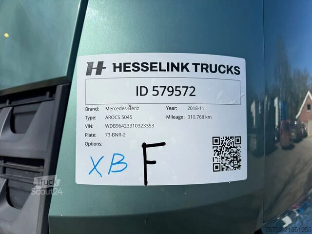 Kipper Mercedes-Benz AROCS 5045 5045 10x8 50Tons Kipper AS-1 AS-2 st...