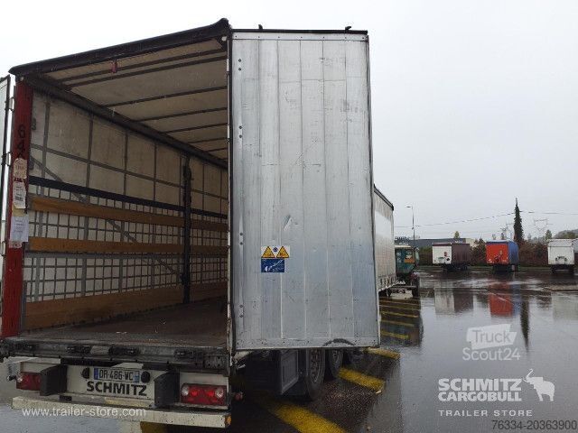 Auflieger mit Pritsche & Plane Schmitz Cargobull Semitrailer Curtainsider Standard