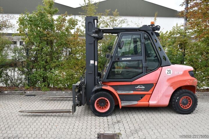 Gaffeltruck Linde H 80 D/900 EVO 396-03