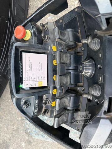 Krovimo platforma Volvo FM 420 6x4 BAUSTOFF + KRAN PALFINGER PK18502 SH...