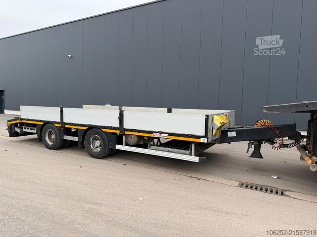Žemas krautuvas FAYMONVILLE MAX Trailer 2-AXES LOWLOADER 21T - ALU RAMPS - ...