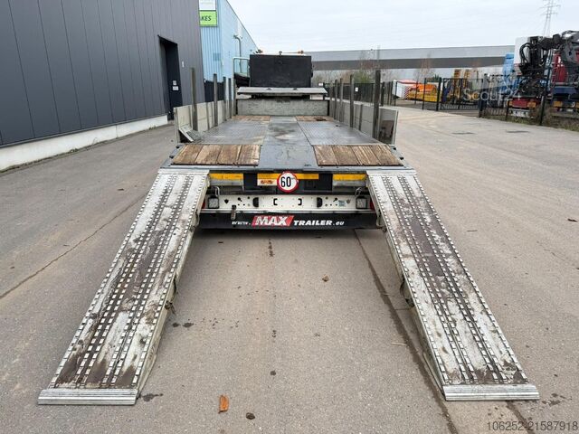 Žemas krautuvas FAYMONVILLE MAX Trailer 2-AXES LOWLOADER 21T - ALU RAMPS - ...