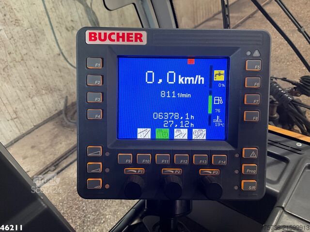 Road sweeper Bucher Citycat 2020 with 3-rd brush